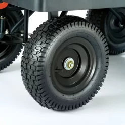 Gorilla Cart GORMP-12 5 Cubic Feet 1200 Pound Capacity Heavy Duty Durable Steel Multi Use Quick Dump Wagon Utility Cart W/ 2 In 1 Towing Handle, Gray -Quality Garden Outdoor Store GUEST 343b7cca 624f 412e 97af 98253c612852