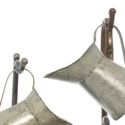 34" Metal Farmhouse Fountain Gray - Olivia & May -Quality Garden Outdoor Store GUEST 368cd1b0 f5c3 4db9 b11e 36813b4baf01