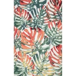 NuLOOM Contemporary Floral Janice Indoor/Outdoor Patio Area Rug -Quality Garden Outdoor Store GUEST 3a427e73 d6c4 4a13 84d5 a81830abb42b
