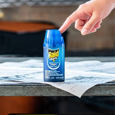 Raid Max Concentrated Deep Reach Fogger - 2.1oz/3cans 5 Raid Max Concentrated Deep Reach Fogger - 2.1oz/3cans - Image 5