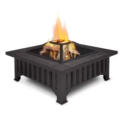Lafayette Wood Burning Fire Pit - Black - Real Flame -Quality Garden Outdoor Store GUEST 3c936ba1 6bc6 48a4 a33e 9d2002ccc4d0