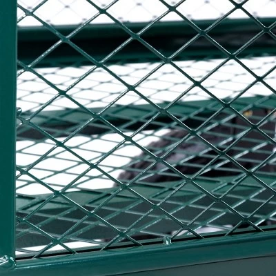 Costway Heavy Duty Lawn Garden Utility Cart Wagon Wheelbarrow Steel Trailer 6 Costway Heavy Duty Lawn Garden Utility Cart Wagon Wheelbarrow Steel Trailer - Image 6