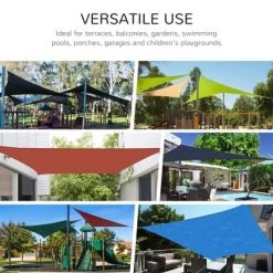 Outsunny 20' X 16' Sun Shade Sail Rectangle Sail Shade Canopy For Outdoor Patio Deck Yard -Quality Garden Outdoor Store GUEST 432c4a6b 25ba 430f a62d 09cd919b67cc