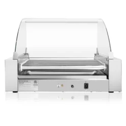 Olde Midway Electric Hot Dog Roller Grill Cooker With Glass Cover, Commercial Grade Machine -Quality Garden Outdoor Store GUEST 441b553d 38d6 4377 8261 36b7c146f4ff