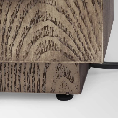 Wellington 48" Rectangular Iron Gas Fire Pit With Tank Holder - Brown - Christopher Knight Home 7 Wellington 48" Rectangular Iron Gas Fire Pit With Tank Holder - Brown - Christopher Knight Home - Image 7