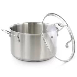 Martha Stewart Everday Midvale 2.6 Quart Stainless Steel Saucepan With Lid