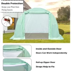 Aoodor Large Walk-in Green House With Zippered Screen Doors -Quality Garden Outdoor Store GUEST 4904e323 4aab 4540 a6f7 f79b3801c0f4