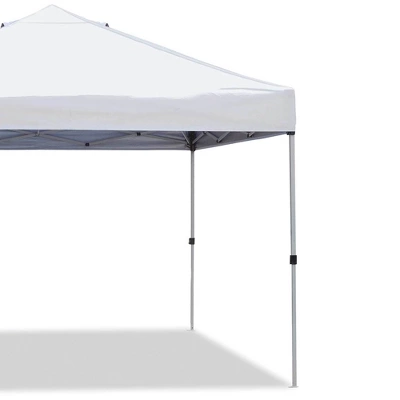 Z-Shade 10 X 10 Foot Straight Leg Outdoor Pop Up Canopy Tent With 3 Adjustable Heights And Z-Shade Heavy Duty Wrap Around Leg Weight Bags, White 3 Z-Shade 10 X 10 Foot Straight Leg Outdoor Pop Up Canopy Tent With 3 Adjustable Heights And Z-Shade Heavy Duty Wrap Around Leg Weight Bags, White - Image 3
