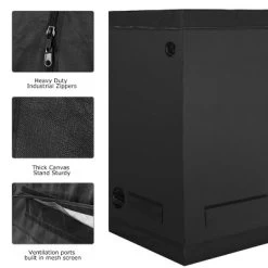 Costway Indoor Grow Tent Room Reflective Hydroponic Non Toxic Clone Hut 6 Size (48''X24''X60'') -Quality Garden Outdoor Store GUEST 49b25a1c 3b7d 4d34 8812 1e4343d45d4c