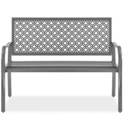 Best Choice Products Indoor Outdoor Steel Garden Bench W/ Geometric Backrest, Foot Levelers 20 Best Choice Products Indoor Outdoor Steel Garden Bench W/ Geometric Backrest, Foot Levelers -Quality Garden Outdoor Store GUEST 4a57ddfe 0071 481c 8e49 6282d556c4f8
