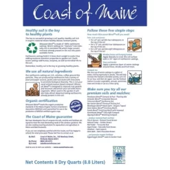 Coast Of Maine OMRI Listed Wiscasset Blend Earthworm Castings Compost Plant Potting Soil Blend For Container Gardens And Flower Pots, 8 Quart Bag -Quality Garden Outdoor Store GUEST 4b72d1b3 22dc 4780 8649 fefacfb6b80f