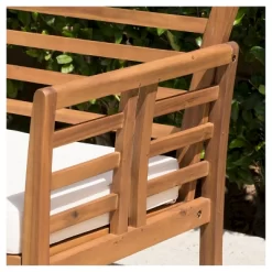 Caydon 4pc Acacia Wood Patio Chat Set With Cushions - Brown Patina - Christopher Knight Home 5 Caydon 4pc Acacia Wood Patio Chat Set With Cushions - Brown Patina - Christopher Knight Home -Quality Garden Outdoor Store GUEST 4ba2d017 9d11 436e 95e2 711917b99b84