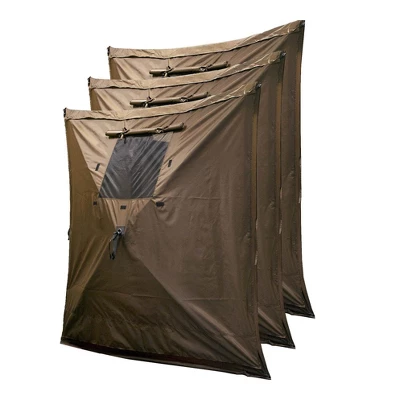 Clam Quick-Set Escape 11.5 X 11.5 Ft Portable Pop Up Camping Outdoor Gazebo Screen Tent Canopy Shelter & Carry Bag With 6 Wind & Sun Panels Accessory 3 Clam Quick-Set Escape 11.5 X 11.5 Ft Portable Pop Up Camping Outdoor Gazebo Screen Tent Canopy Shelter & Carry Bag With 6 Wind & Sun Panels Accessory - Image 3