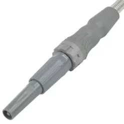 Bernini 25' No-Kink Expandable Metal Garden Hose With New Grip Collar - Gray