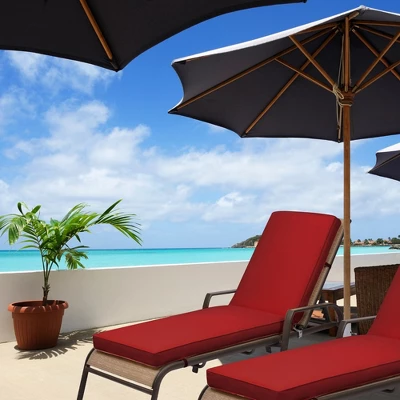 Aoodor Chaise Lounge Cushion 70.7''L X 22''W X 3.5"H - Set Of 2 4 Aoodor Chaise Lounge Cushion 70.7''L X 22''W X 3.5"H - Set Of 2 - Image 4