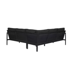 Linon Lark Aluminum Sectional Sofa Black -Quality Garden Outdoor Store GUEST 5112c429 f9a3 4035 a166 a89fa5b90e71