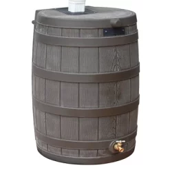 Good Ideas Rain Wizard 50 Gallon Plastic Rain Barrel Water Collector With Brass Spigot -Quality Garden Outdoor Store GUEST 51c01588 b5fa 4602 a3e8 446804fe1479
