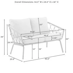 Juniper 4pc Outdoor Wicker Conversation Set - Cream/Natural -Crosley 25 Juniper 4pc Outdoor Wicker Conversation Set - Cream/Natural -Crosley -Quality Garden Outdoor Store GUEST 51f3a305 fab4 460e b6d3 f69734a7276b