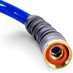 Camco 20' Self Coiling Water Hose With Brass Fittings And 1.5" ID For Marine Use, Cleaning, Car Washing And Gardening, Blue 6 Camco 20' Self Coiling Water Hose With Brass Fittings And 1.5" ID For Marine Use, Cleaning, Car Washing And Gardening, Blue -Quality Garden Outdoor Store GUEST 55464b6f 8da9 45fa 9d1d a0526fbca76c