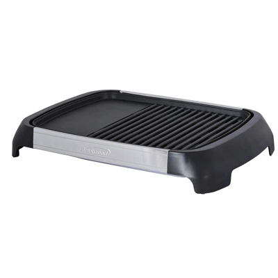Brentwood Select TS-641 1200 Watt Electric Indoor Grill & Griddle In Stainless Steel 1 Brentwood Select TS-641 1200 Watt Electric Indoor Grill & Griddle In Stainless Steel