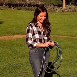 Bernini 75' Metal Garden Hose With Flex End Watering Wand -Quality Garden Outdoor Store GUEST 56a98320 155d 4bf0 982d 0ac55e6acc8c