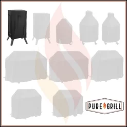 Pure Grill 40-inch Smoker BBQ Grill Cover For Electric Vertical Smokers, Universal Fit Cover - 24" X 17" X 38" -Quality Garden Outdoor Store GUEST 57d7d717 cd6d 413f b6cb c6b7bde53f5d