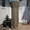 Sunnydaze Decor Sunnydaze Outdoor Heavy-Duty Weather-Resistant Protective Cover For Outdoor Patio Heater - 94" - Khaki
