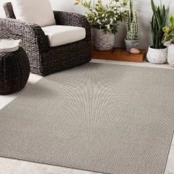World Rug Gallery Solid Contemporary Indoor/Outdoor Area Rug -Quality Garden Outdoor Store GUEST 598f24c0 559d 4c5b aabc 9b33e1253866