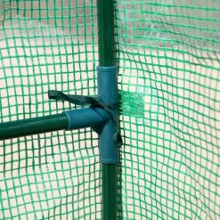 Outsunny 84.25" X 56.25" X 76.75" Walk-in Greenhouse, 3-Tier Shelves, Steel Frame Hot House, Roll-Up Zipper Door For Flowers, Vegetables, Green -Quality Garden Outdoor Store GUEST 5ce02021 346d 4b9b 880e 7c98d5bc0e0d