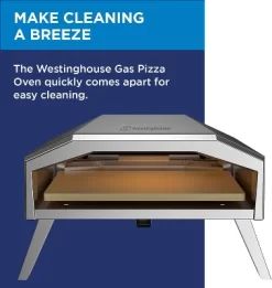 Westinghouse Gas-Powered Artisan Outdoor Pizza Oven - Stainless Steel Portable Pizza Ovens -Quality Garden Outdoor Store GUEST 5d4a0123 016c 4a5c b3a9 f91bcd68e05d