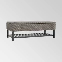 Regent Wicker Storage Bench - Christopher Knight Home 11 Regent Wicker Storage Bench - Christopher Knight Home -Quality Garden Outdoor Store GUEST 5d4a6e5f 392c 456e ac5c 280e4b97a5f1