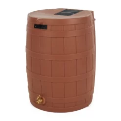 Good Ideas Rain Wizard 50 Gallon Plastic Rain Barrel Water Collector With Brass Spigot -Quality Garden Outdoor Store GUEST 5eb02c7f 7a6b 41ca 9b8a 3c56843573f8