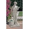 Design Toscano Hebe, Goddess Of Youth Garden Fountain - Off-White