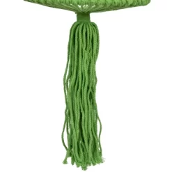 Northlight 43" Green Lattice Pattern Macrame Hanging Planter Holder -Quality Garden Outdoor Store GUEST 5f844c92 6f4f 4c0e 9de1 3ca449e95b99