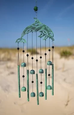 Dawhud Direct 28.5" H Dolphin Wind Chimes -Quality Garden Outdoor Store GUEST 6030eb48 699f 41bc 9d34 292d1308521f