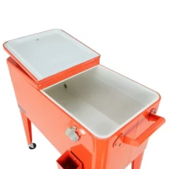 80qt Portable Rolling Patio Cooler - Permasteel -Quality Garden Outdoor Store GUEST 61c06f62 e3a1 465e a2d3 fc74d5f67be0