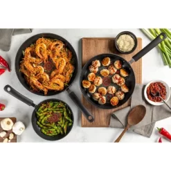 T-fal Ultimate Hard Anodized 3pk Fry Pan Set -Quality Garden Outdoor Store GUEST 621b2883 262a 4945 a1d0 9fd3087873ba