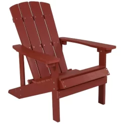 Flash Furniture Charlestown Commercial All-Weather Poly Resin Wood Adirondack Chair -Quality Garden Outdoor Store GUEST 63a14c7b 0dd1 4da2 9598 eb770b4fb0a8