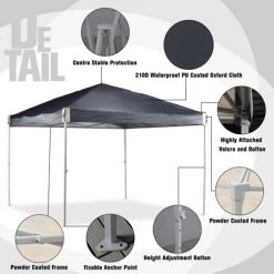 Aoodor Pop Up Canopy Tent With Removable Mesh Window Sidewalls, Portable Instant Shade Canopy With Roller Bag -Quality Garden Outdoor Store GUEST 647cfc21 b78e 4ff8 bac2 2d9b0ccc6d3b