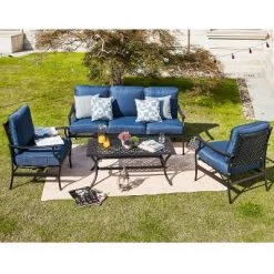 4pc Outdoor Patio Seating Set - Patio Festival -Quality Garden Outdoor Store GUEST 65c4b5cf 3d37 4445 8994 619b3d8403f2
