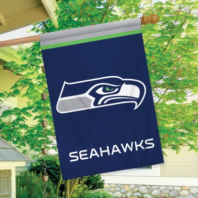 Briarwood Lane Seattle Seahawks House Flag NFL Licensed 28" X 40" 2 Briarwood Lane Seattle Seahawks House Flag NFL Licensed 28" X 40" - Image 2