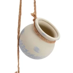 Farmlyn Creek 4 Piece Small Ceramic Window Hanging Planters For Fence, 4 Inch Pots For Succulents, Indoor, Outdoor Flowers -Quality Garden Outdoor Store GUEST 672025ea d60b 4ffc ac30 08b7145d706f