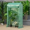 Costway 39'' X 20'' X 67'' Walk-in Garden Greenhouse Hot House Tomato Plant Warm House