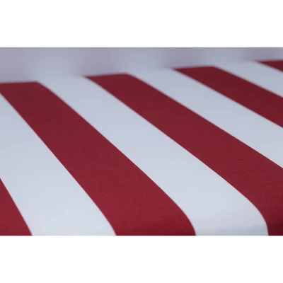 2pk Outdoor/Indoor Wrought Iron Seat Cushion Set Midland Red - Pillow Perfect 3 2pk Outdoor/Indoor Wrought Iron Seat Cushion Set Midland Red - Pillow Perfect - Image 3