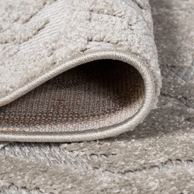 Citta High-Low Pile Mediterranean Tile Indoor/Outdoor Area Rug - JONATHAN Y 4 Citta High-Low Pile Mediterranean Tile Indoor/Outdoor Area Rug - JONATHAN Y - Image 4