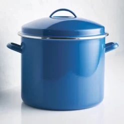 Farberware 16qt Porcelain Enamel Covered Stock Pot Blue -Quality Garden Outdoor Store GUEST 6b9cbba3 c0a9 42bf 9495 7cf40e18a039