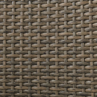 Rockport Outdoor Ottoman - Oatmeal/Light Brown - Crosley 4 Rockport Outdoor Ottoman - Oatmeal/Light Brown - Crosley - Image 4