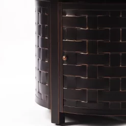 5pc Outdoor Fire Table Set With 44" Round Fire Table, 4 Deep Seating Swivel Rocking Chairs & Table Fabric Covers - Oakland Living 20 5pc Outdoor Fire Table Set With 44" Round Fire Table, 4 Deep Seating Swivel Rocking Chairs & Table Fabric Covers - Oakland Living -Quality Garden Outdoor Store GUEST 6c0cd739 5c67 4257 bf9c 474addb31405