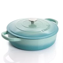 Crock-Pot Artisan 5 Qt Braiser Pan With Lid In Teal Ombre -Quality Garden Outdoor Store GUEST 6d0a922d c036 49ac a85b e3baf914ac4c