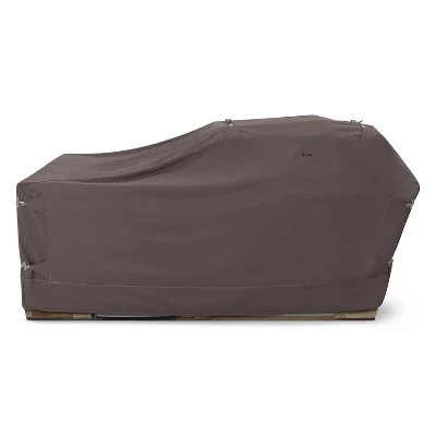 Classic Accessories Ravenna Water-Resistant BBQ Grill Cover For Island With Left And Right Grill Head, Dark Taupe 11 Classic Accessories Ravenna Water-Resistant BBQ Grill Cover For Island With Left And Right Grill Head, Dark Taupe - Image 11